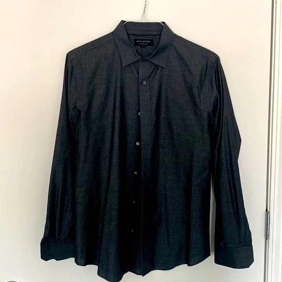 Banana Republic | Shirts | Banana Republic Dress Shirt Charcoal Grey Size M Slim Fit | Poshmark Banana Republic | Shirts | Banana Republic Dress Shirt Charcoal Grey Size M Slim Fit | Poshmark